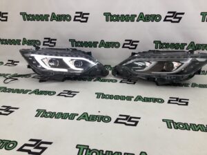 Фары Toyota Camry 55 в стиле Mercedes