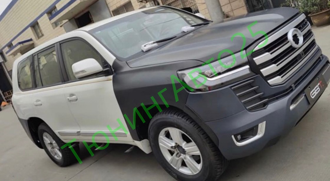 Комплект рестайлинга Toyota LAND Cruiser 200 в Toyota LAND Cruiser 300