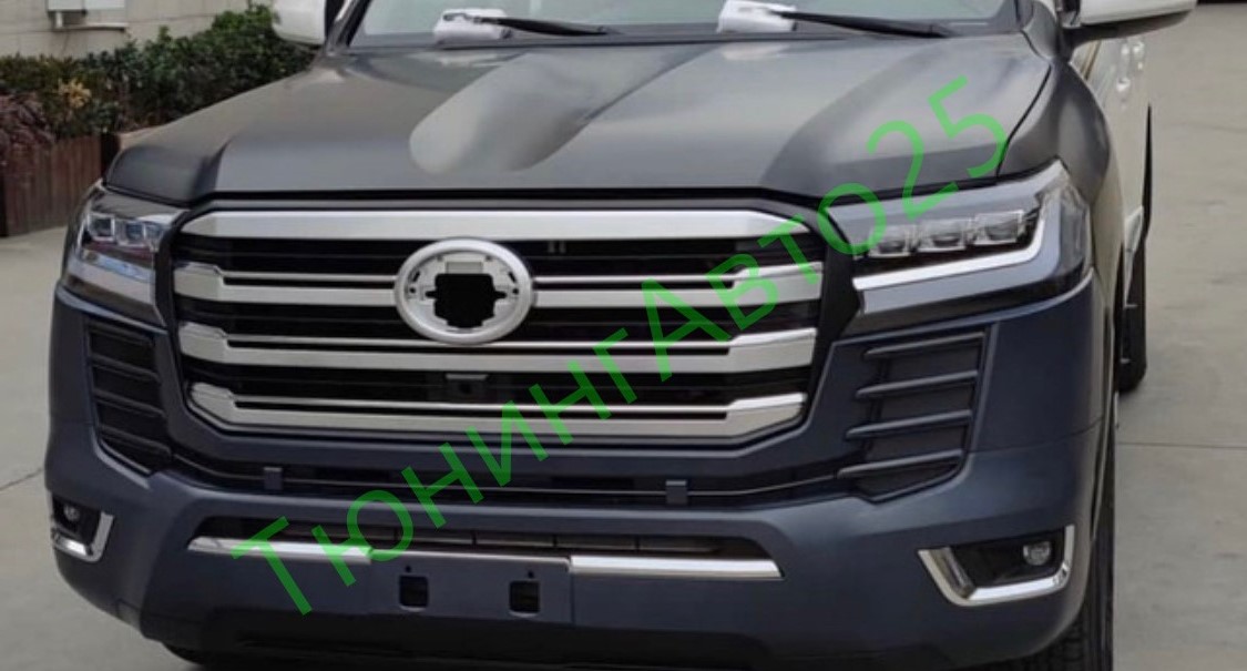 Комплект рестайлинга Toyota LAND Cruiser 200 в Toyota LAND Cruiser 300 — изображение 5