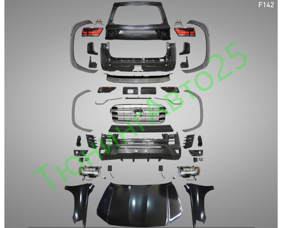 Комплект рестайлинга Toyota LAND Cruiser 200 в Toyota LAND Cruiser 300 — изображение 6