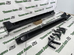 Подножки Toyota Land Cruiser Prado 120 (2002-2009) с подсветкой